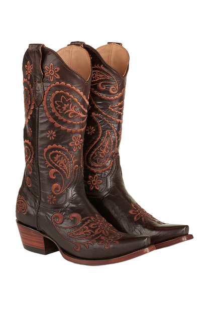 Ringers Western Olivia Womens Cuban Heel Western Boot