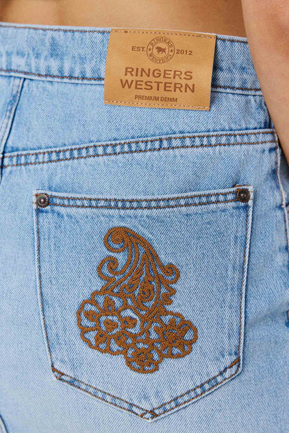Ringers Western Once a Cowgirl Womens Mini Skirt - 3