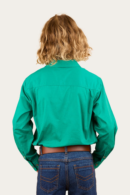 Ringers Western Ord River Kids Half Button Work Shirt - 10