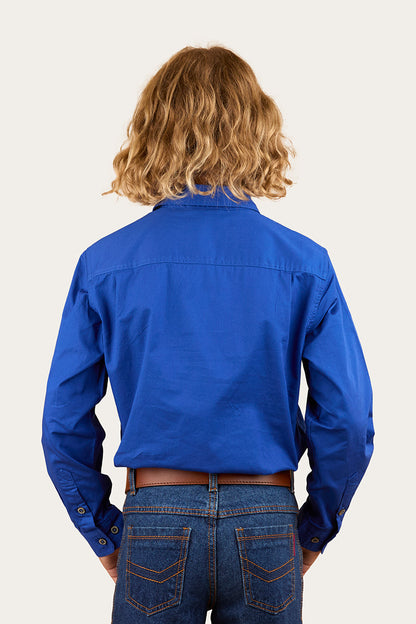 Ringers Western Ord River Kids Half Button Work Shirt - 4