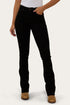 Ringers Western Penny Womens High-Rise Bootleg Jeans - Black