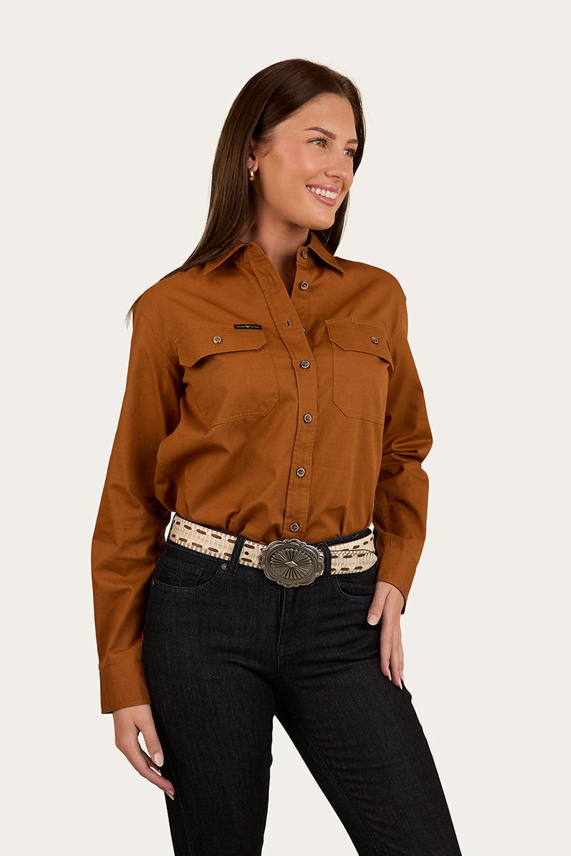 Ringers Western Pentecost River Womens Full Button Work Shirt - 11