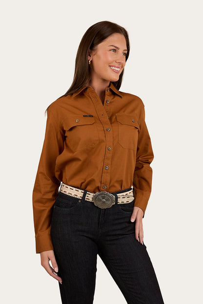 Ringers Western Pentecost River Womens Full Button Work Shirt - 11