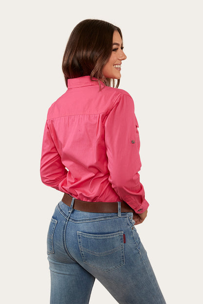 Ringers Western Pentecost River Womens Full Button Work Shirt - 14
