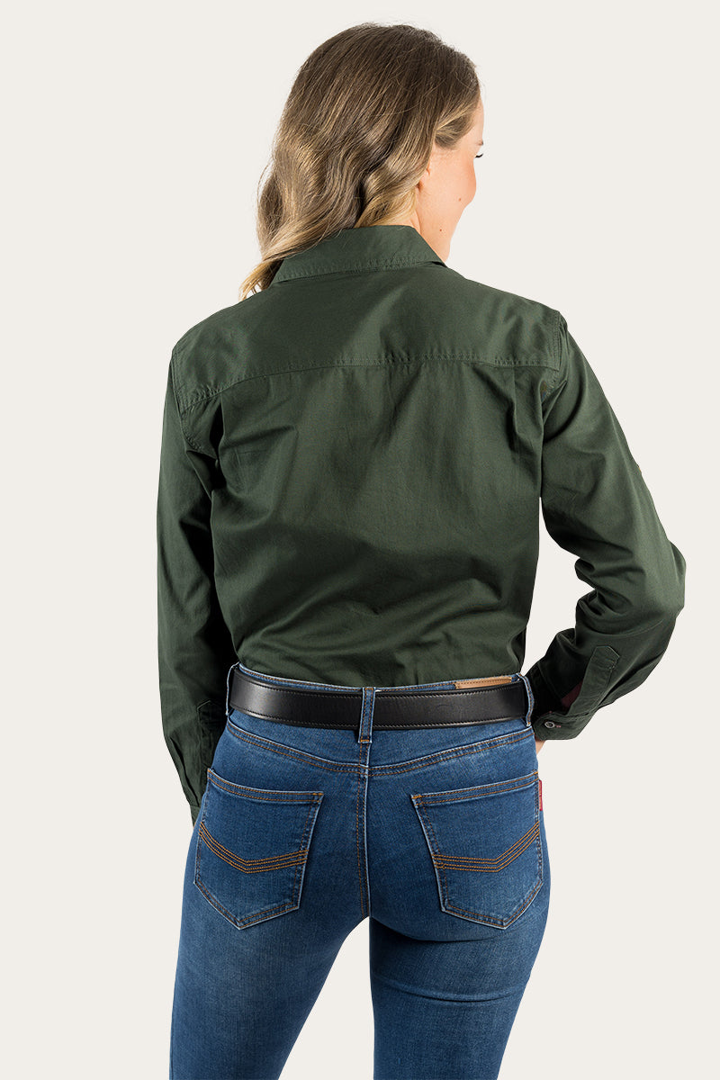 Ringers Western Pentecost River Womens Full Button Work Shirt - 21