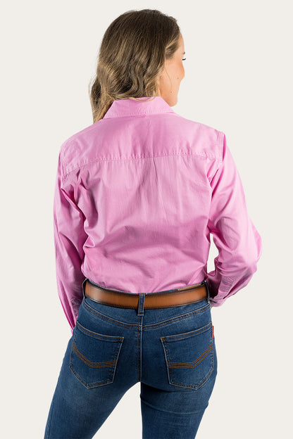 Ringers Western Pentecost River Womens Full Button Work Shirt - 34