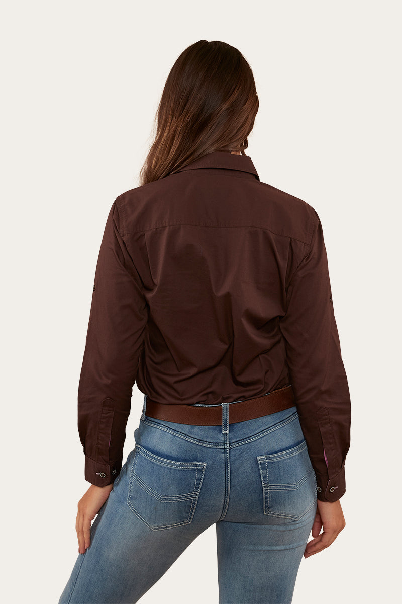 Ringers Western Pentecost River Womens Full Button Work Shirt - 39