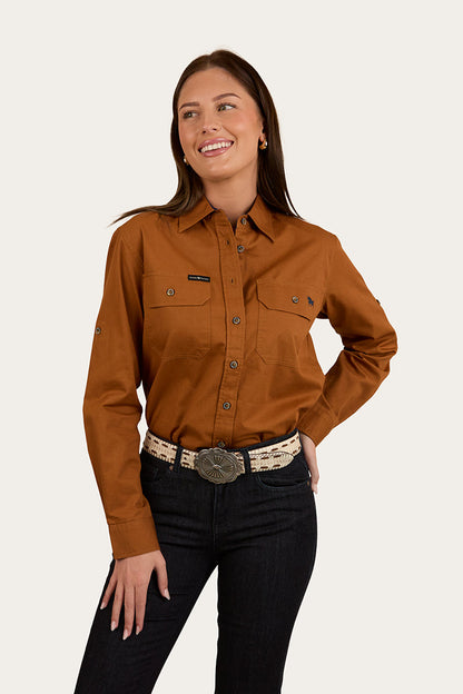 Ringers Western Pentecost River Womens Full Button Work Shirt - 5