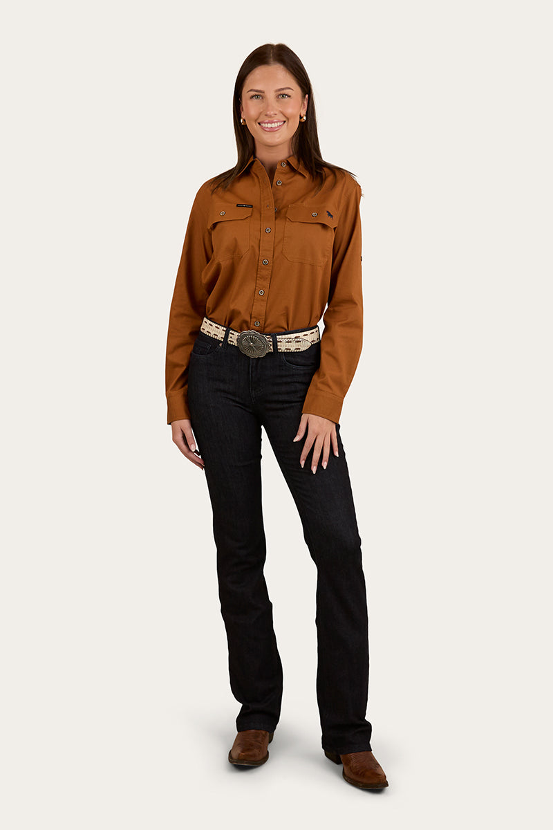 Ringers Western Pentecost River Womens Full Button Work Shirt - 7