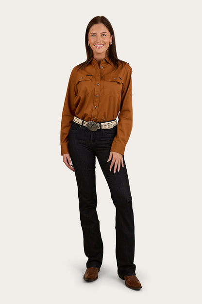Ringers Western Pentecost River Womens Full Button Work Shirt - 7