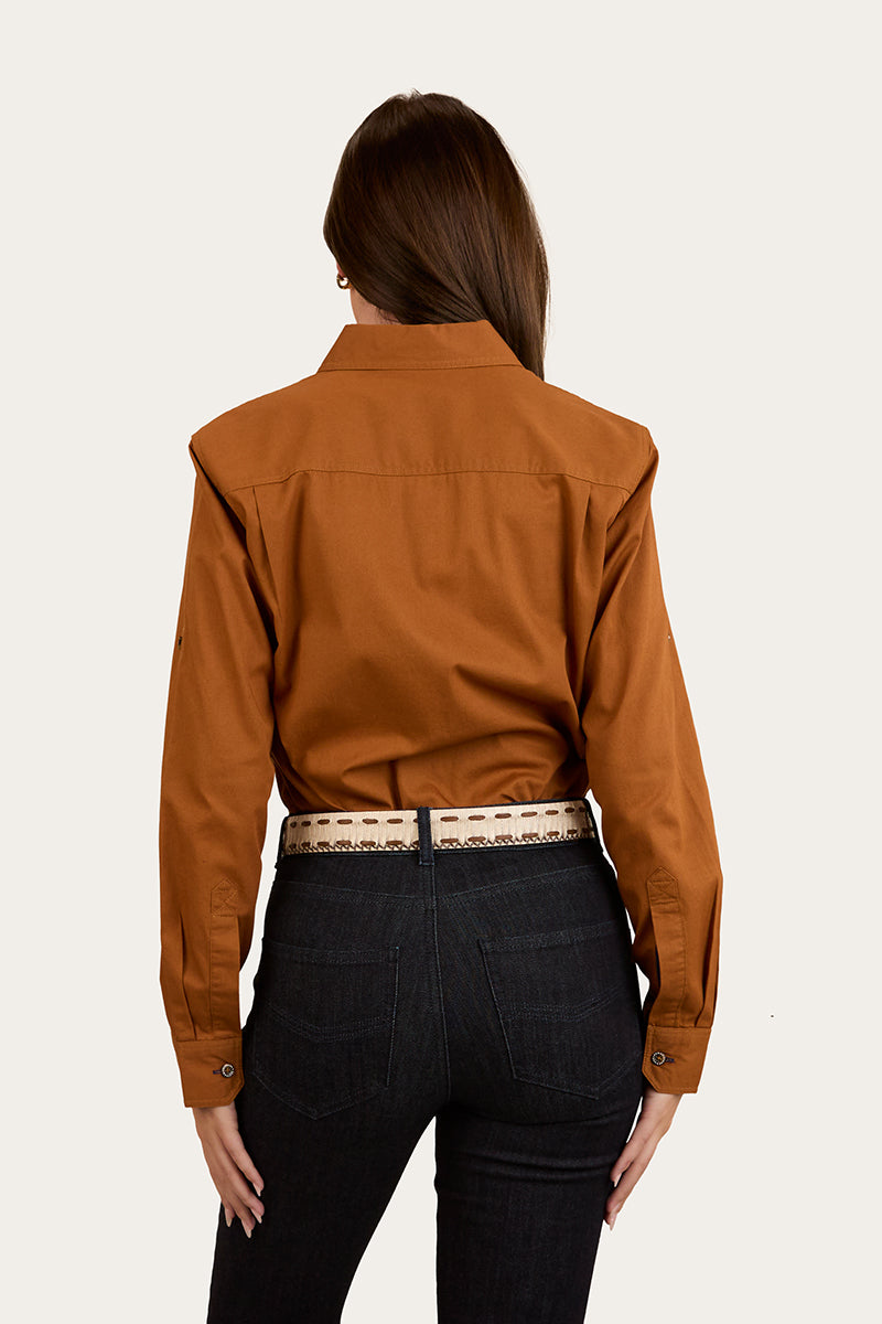 Ringers Western Pentecost River Womens Full Button Work Shirt - 9