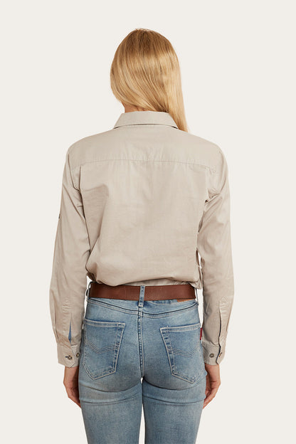 Ringers Western Pentecost River Womens Half Button Work Shirt - 21