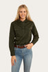 Ringers Western Pentecost River Womens Half Button Work Shirt - 7