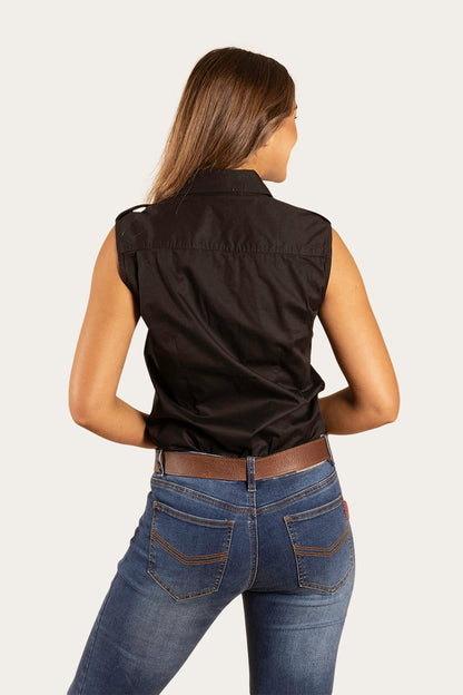 Ringers Western Pentecost River Womens Sleeveless Work Shirt - 14