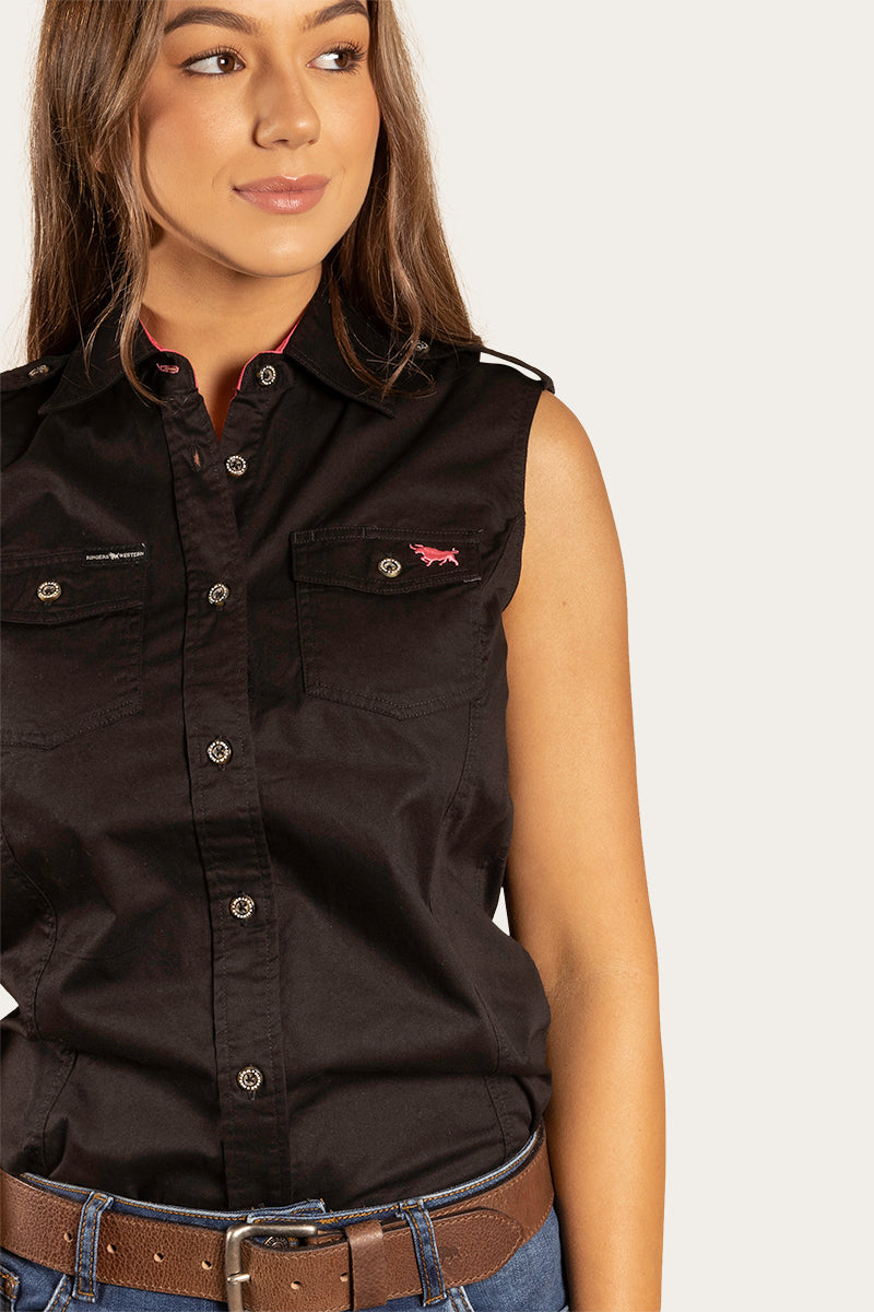 Ringers Western Pentecost River Womens Sleeveless Work Shirt - 16