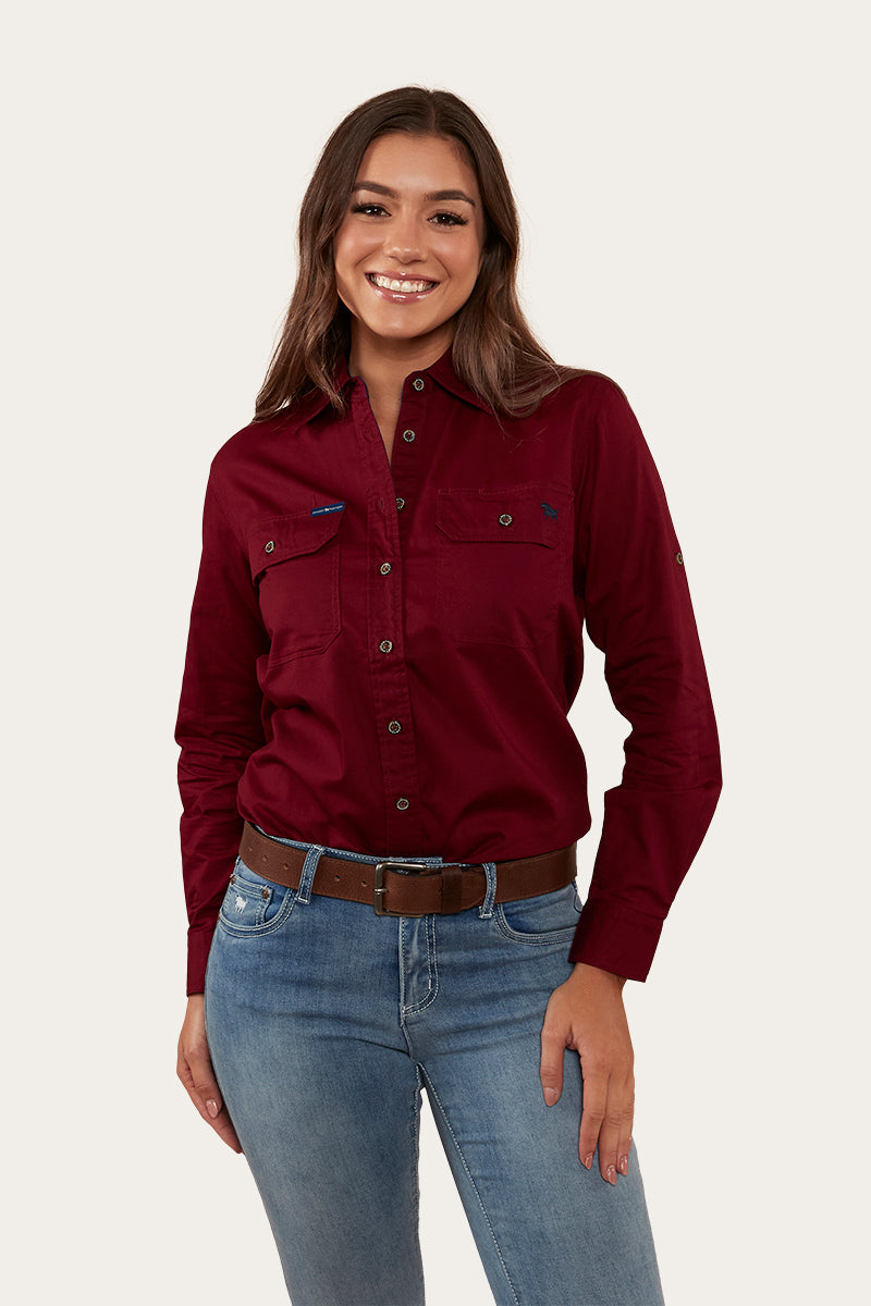Ringers Western Pentecost River Womens Work Shirt - 12