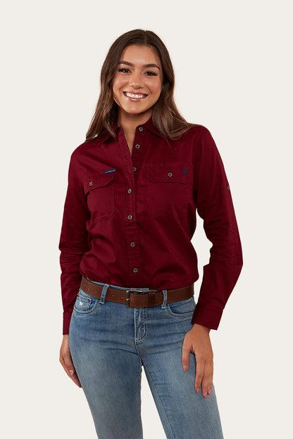 Ringers Western Pentecost River Womens Work Shirt - 12