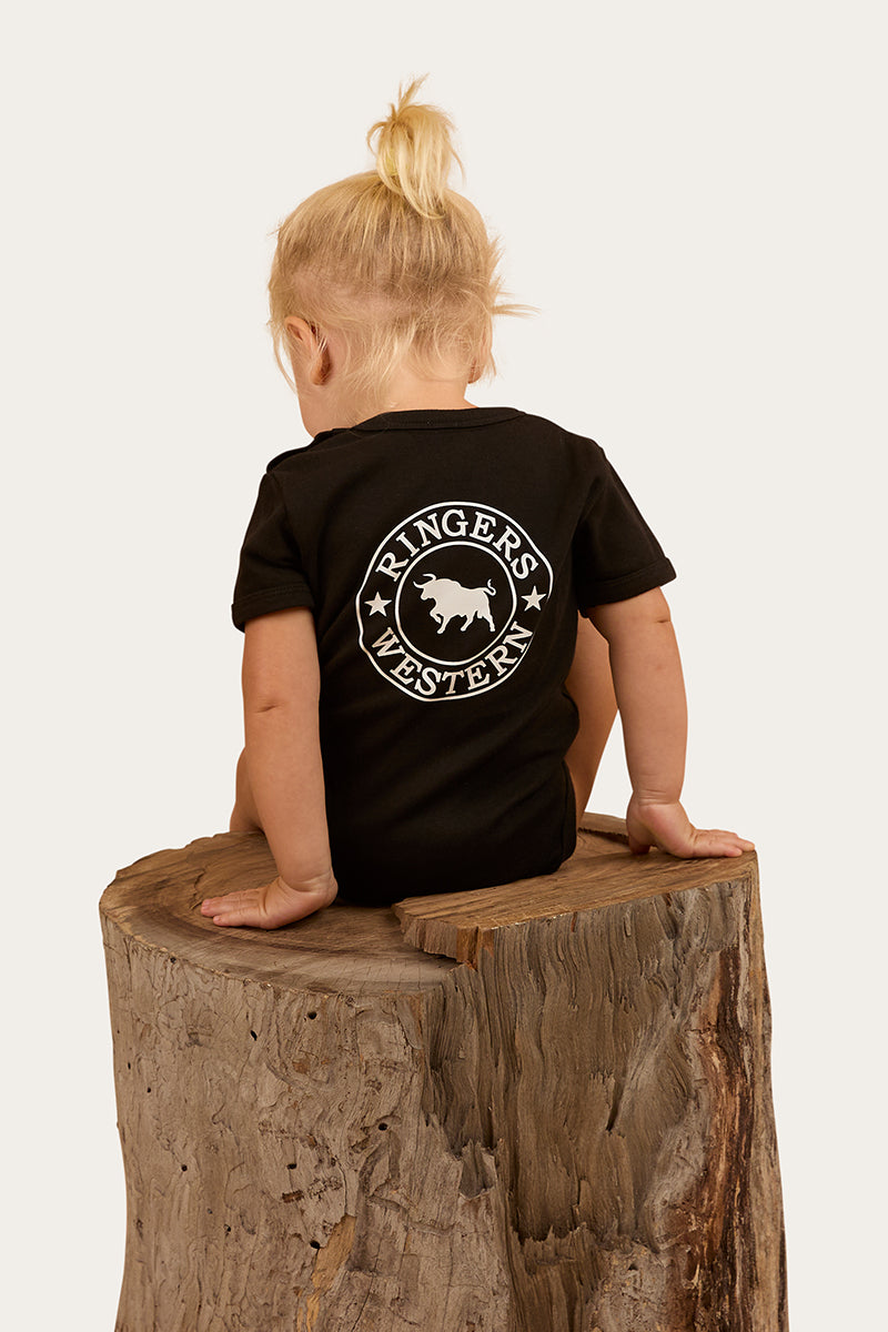 Ringers Western Ringers Babies Short Sleeve Romper - 5