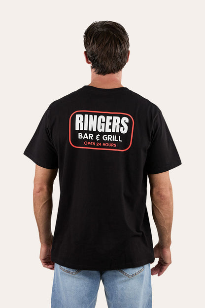 Ringers Western Ringers Grill Mens Loose Fit T-Shirt - Back