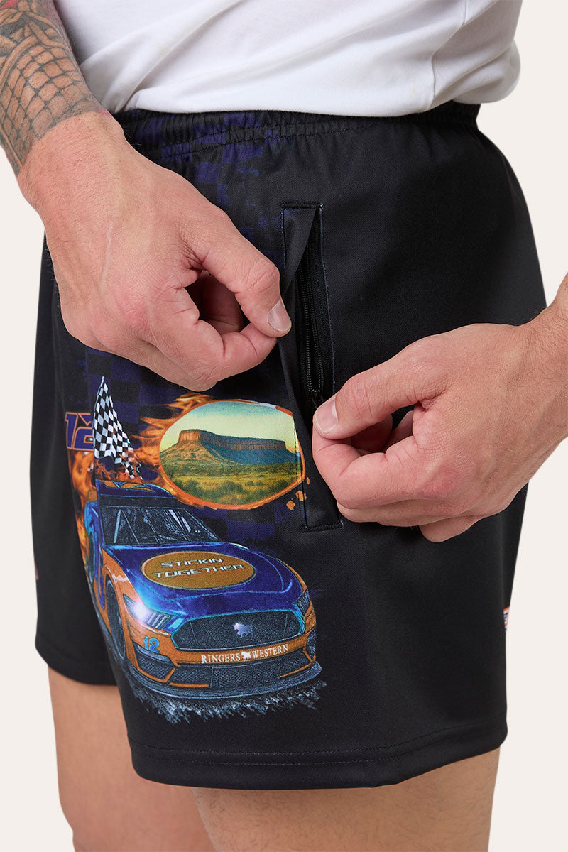 Ringers Western Ringers Racing Unisex Footy Short - Side