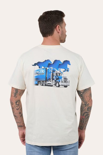 Ringers Western Road Rumble Mens Loose Fit T-Shirt - Back