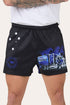 Ringers Western Road Rumble Unisex Footy Short - Blue