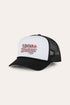 Ringers Western Roadsign Trucker Cap - Black/White