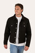 Ringers Western Roady Mens Canvas Jacket - Black Front
