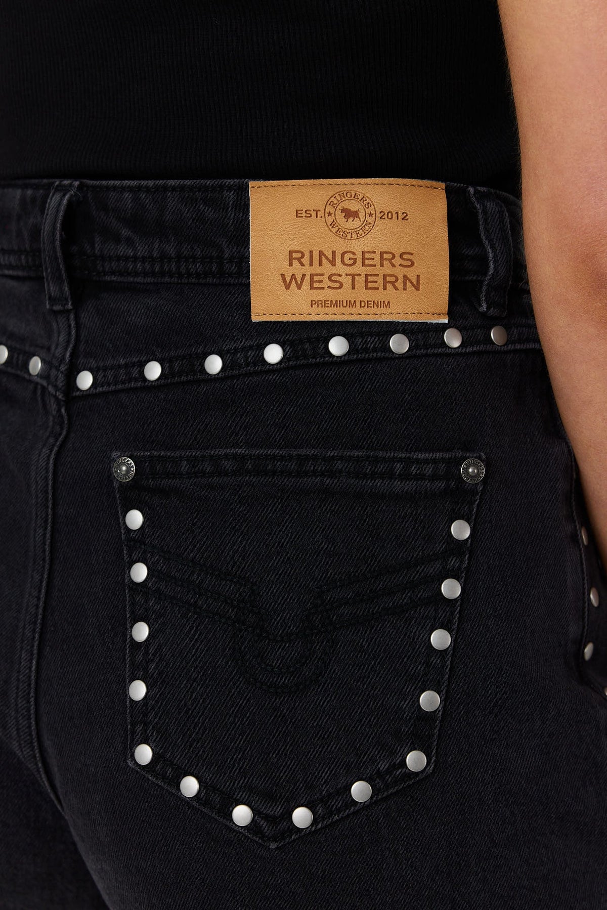 Ringers Western Roxy Womens Studded Short - 2