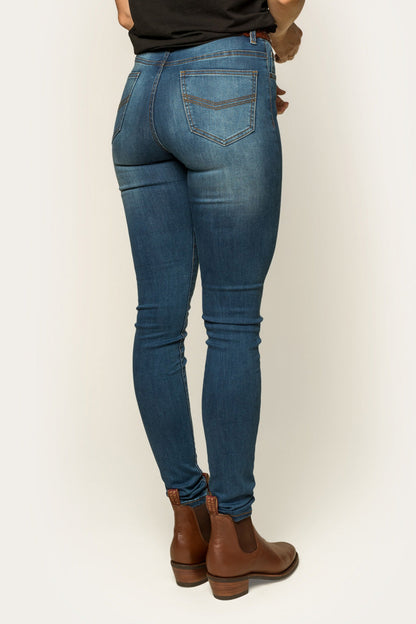 Ringers Western Sammy Womens High Rise Skinny Leg Jeans - 7