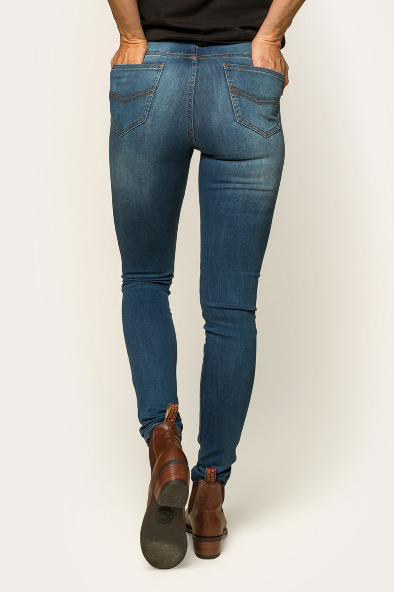 Ringers Western Sammy Womens High Rise Skinny Leg Jeans - 8
