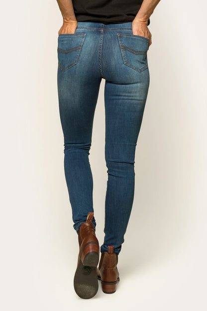 Ringers Western Sammy Womens High Rise Skinny Leg Jeans - 8
