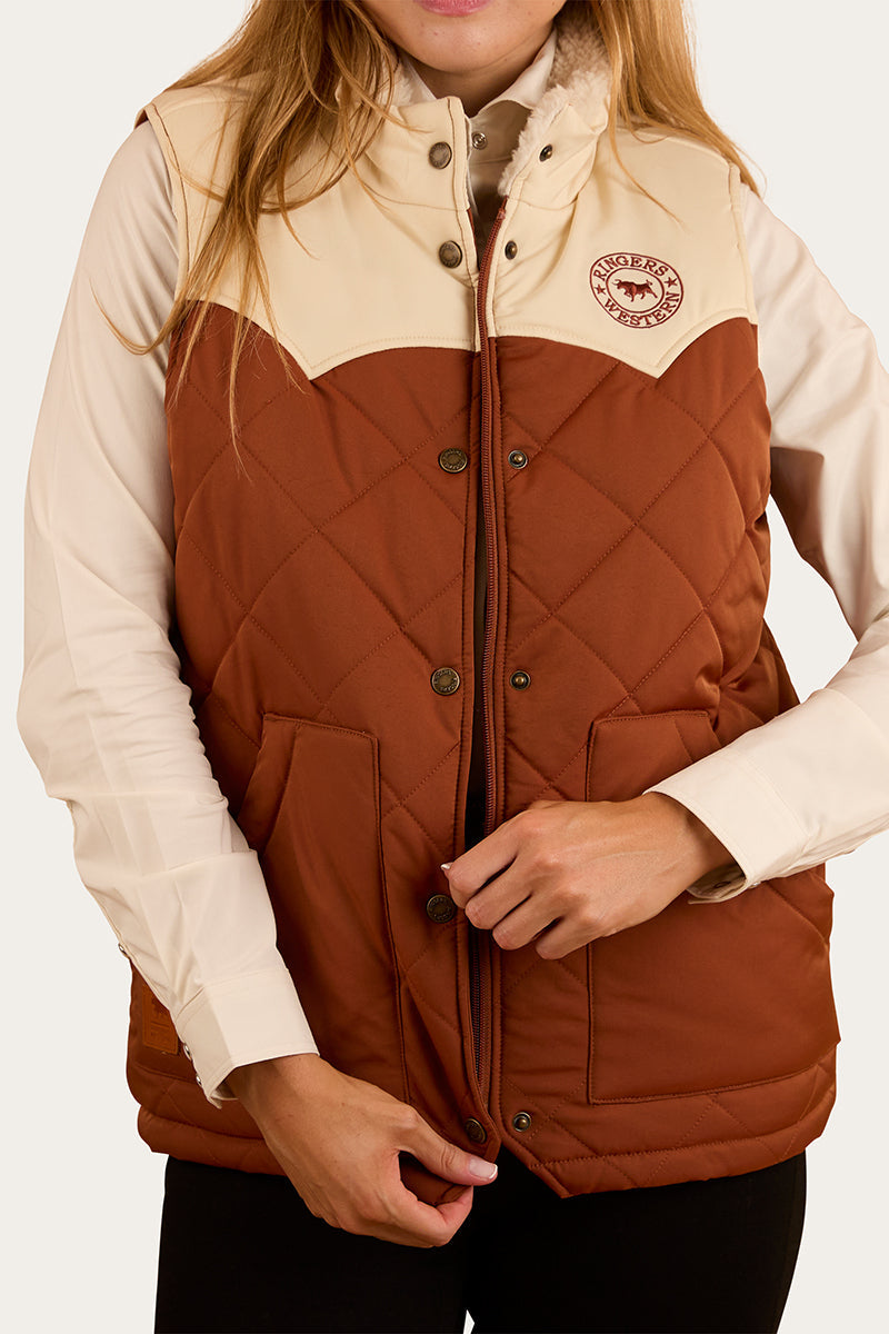 Ringers Western Selwyn Womens Puffer Vest - 4
