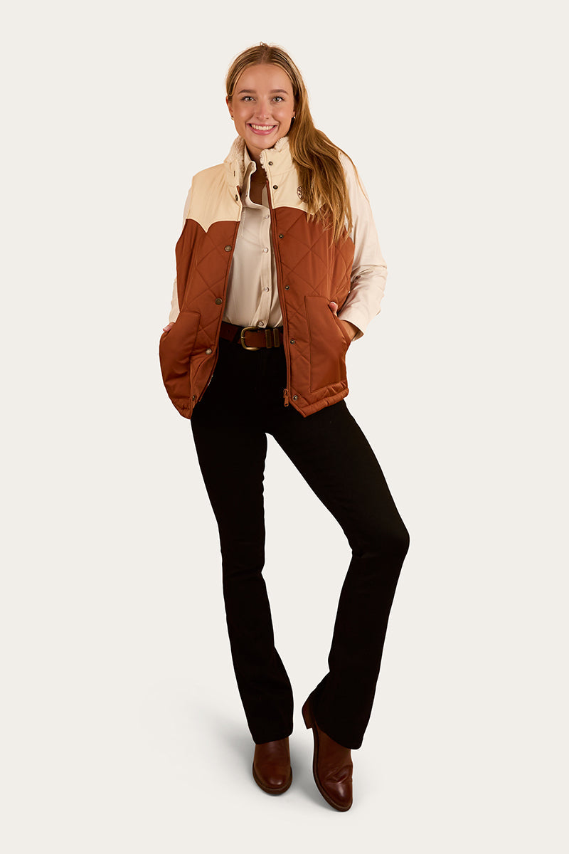 Ringers Western Selwyn Womens Puffer Vest - 6