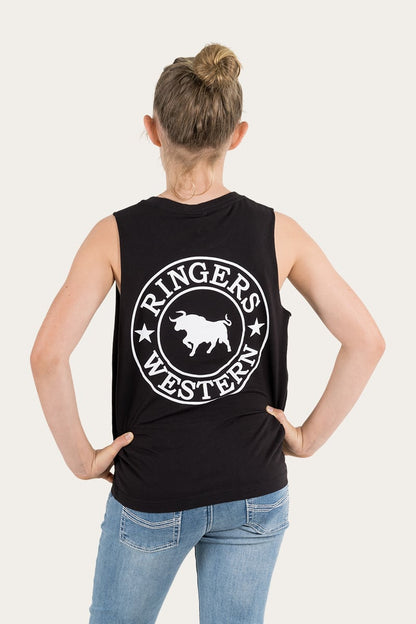 Ringers Western Signature Bull Kids Muscle Tank - 2