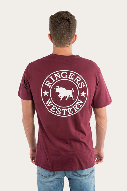 Ringers Western Signature Bull Mens Loose Fit T-Shirt - 22