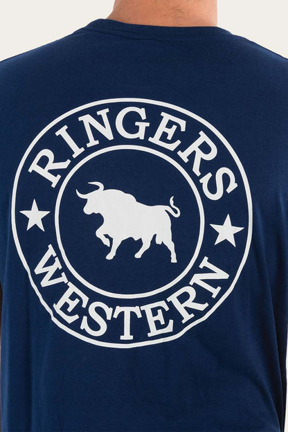 Ringers Western Signature Bull Mens Loose Fit T-Shirt - 25