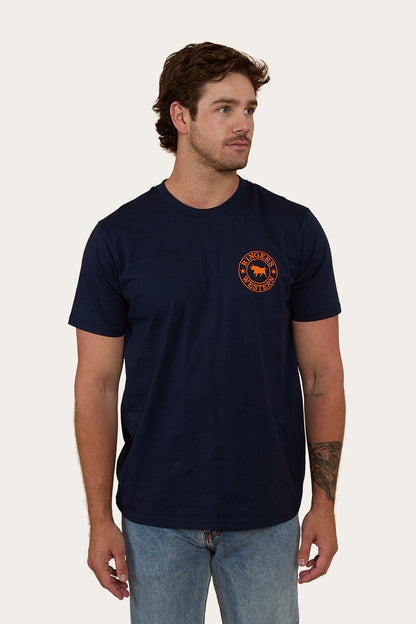 Ringers Western Signature Bull Mens Loose Fit T-Shirt - 4