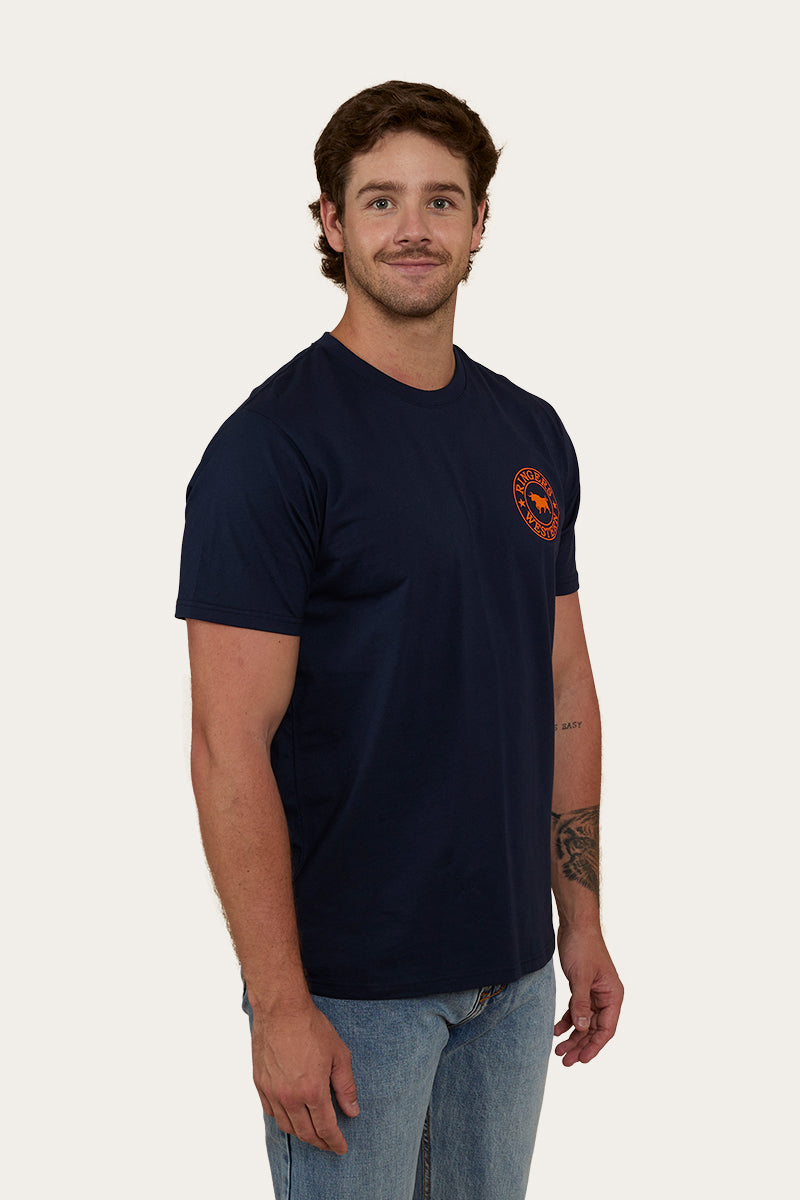 Ringers Western Signature Bull Mens Loose Fit T-Shirt - 7
