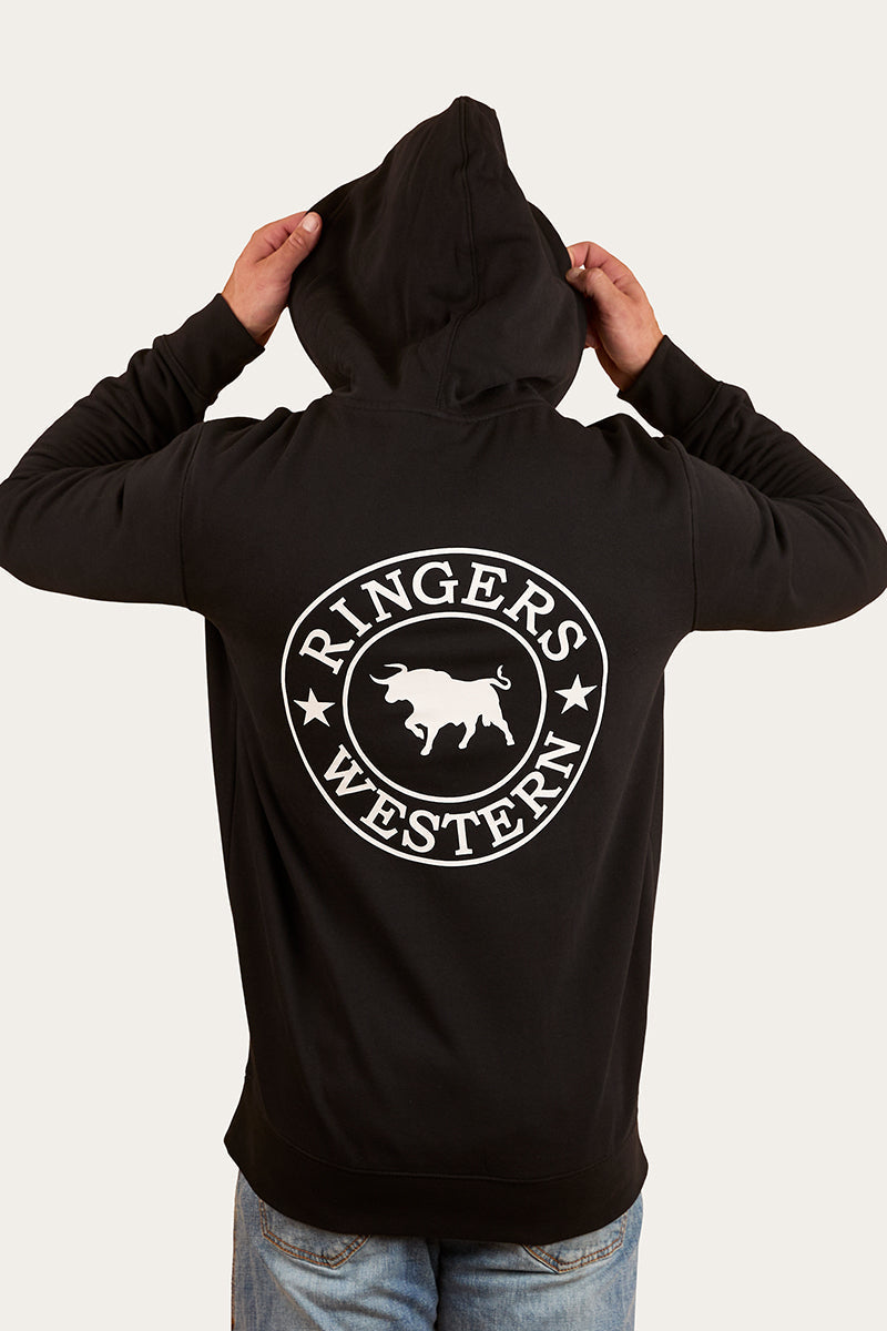 Ringers Western Signature Bull Mens Pullover Hoodie - 11