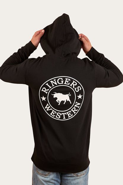 Ringers Western Signature Bull Mens Pullover Hoodie - 11