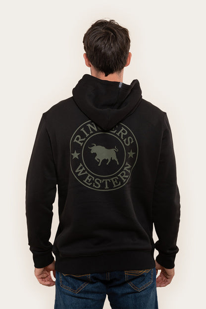 Ringers Western Signature Bull Mens Pullover Hoodie - 3