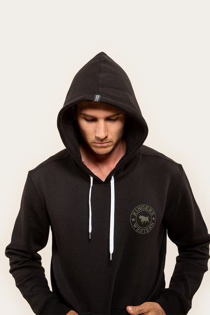 Ringers Western Signature Bull Mens Pullover Hoodie - 4