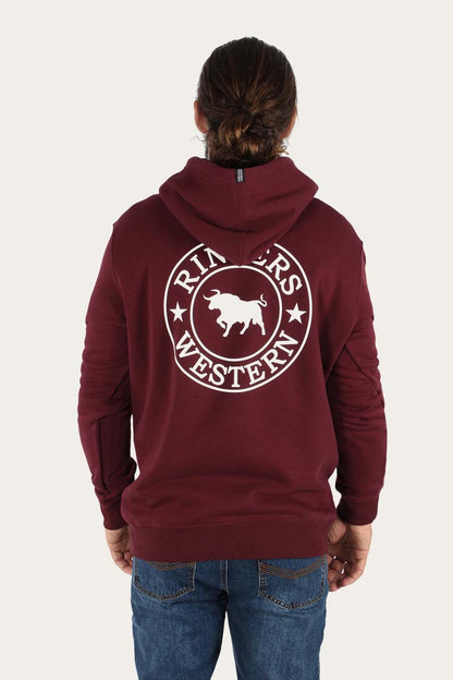 Ringers Western Signature Bull Mens Pullover Hoodie - 5