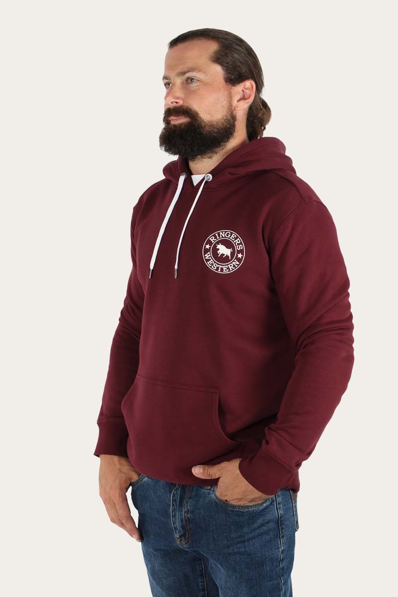 Ringers Western Signature Bull Mens Pullover Hoodie - 6