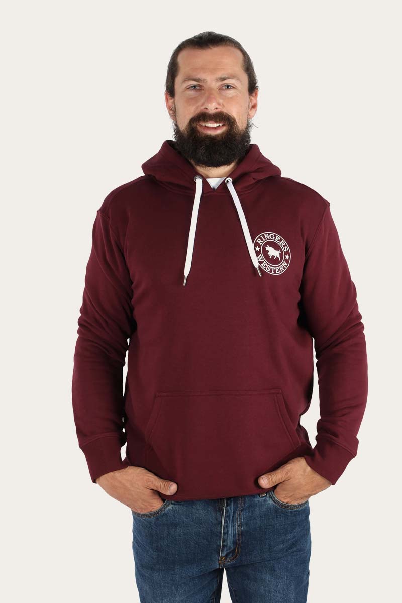Ringers Western Signature Bull Mens Pullover Hoodie - 7