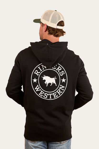 Ringers Western Signature Bull Mens Pullover Hoodie - 9
