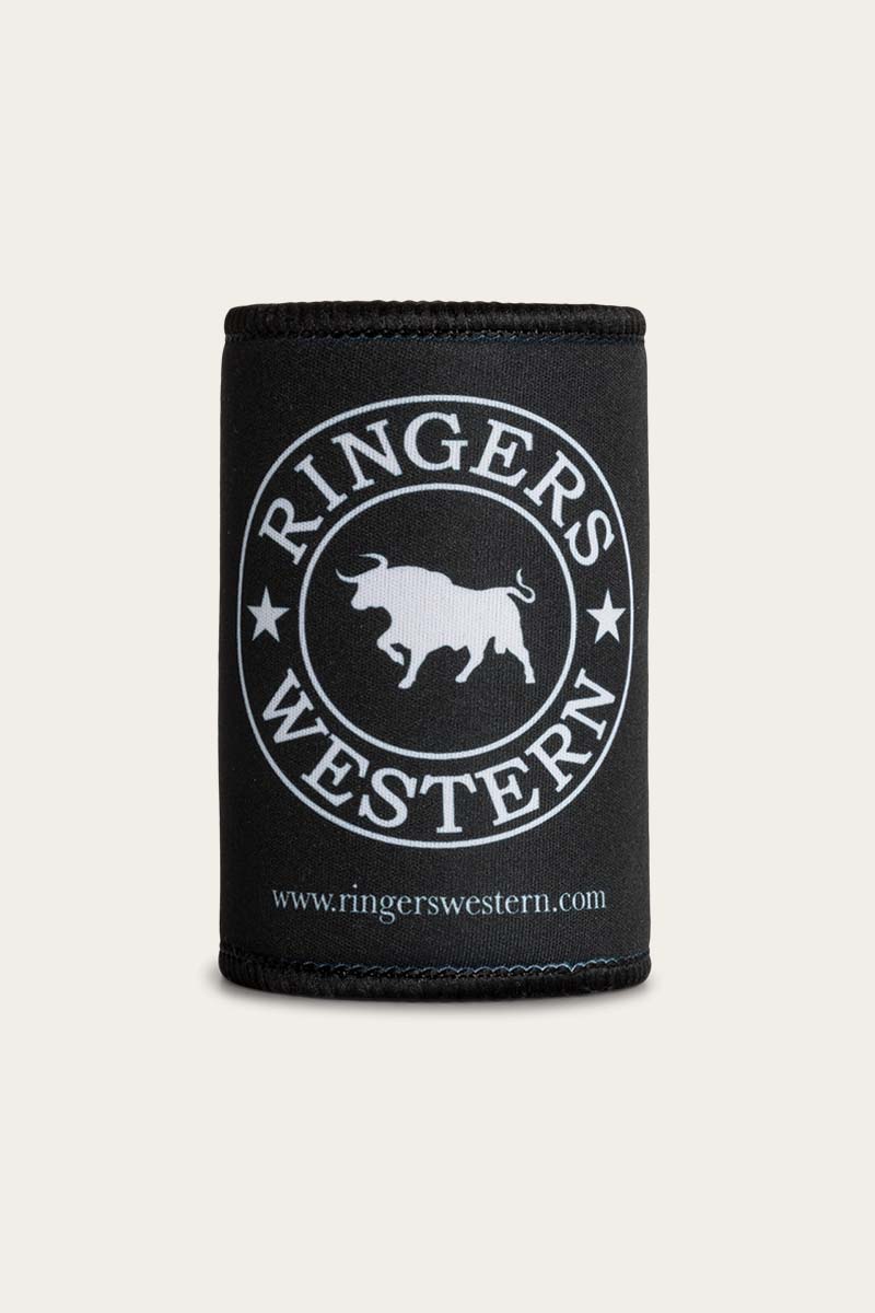 Ringers Western Signature Bull Stubby Cooler - Black