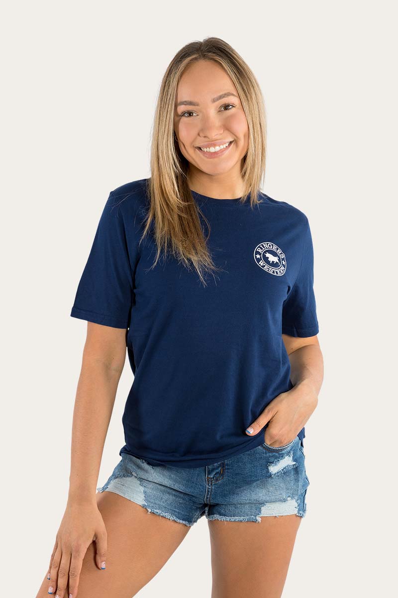 Ringers Western Signature Bull Womens Loose Fit T-Shirt - 10
