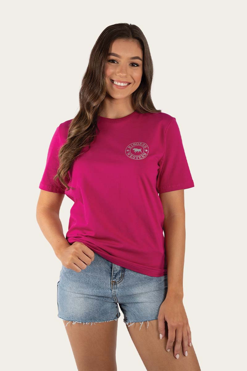 Ringers Western Signature Bull Womens Loose Fit T-Shirt - 11